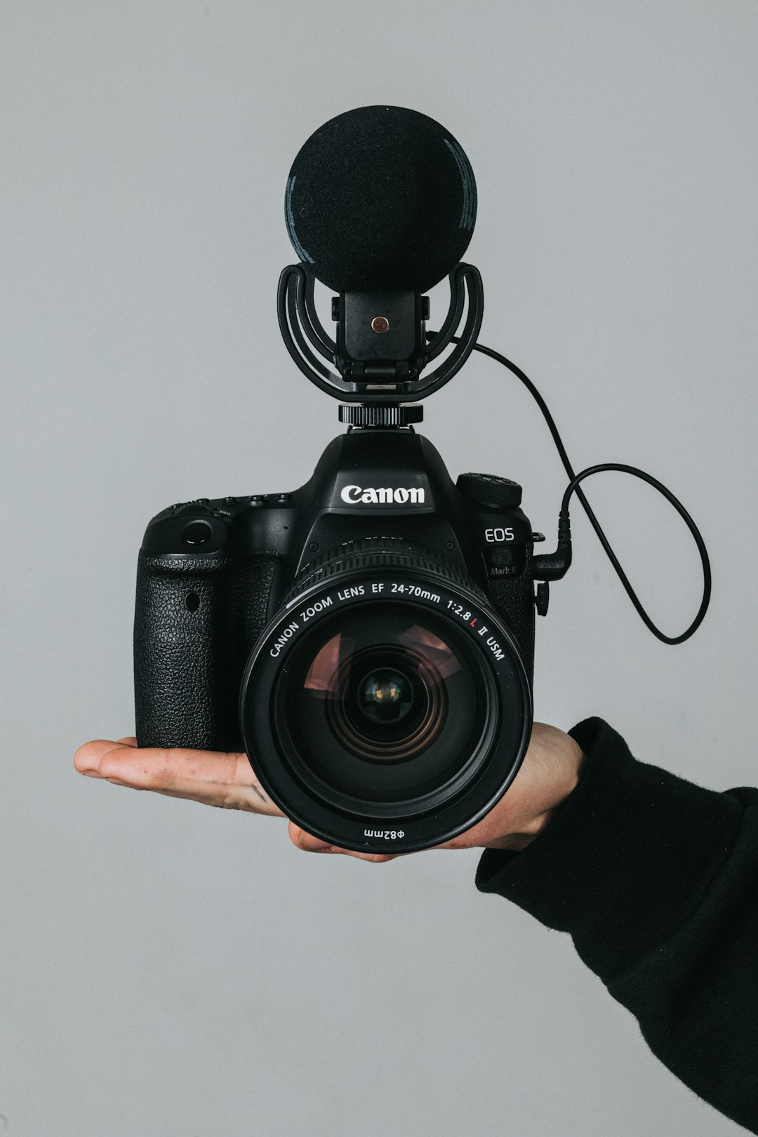 Audio recording studio equipment setup